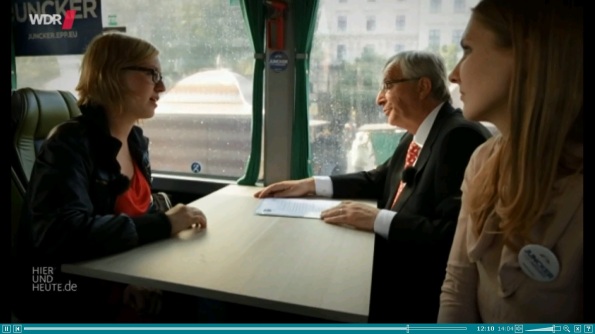 In Junckers Bus